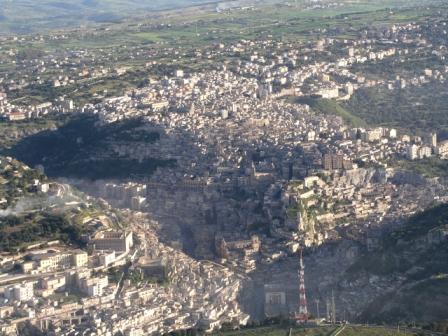 modica dall�alto 